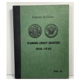 1916-30 Standing Quarter Partial Set Library Album