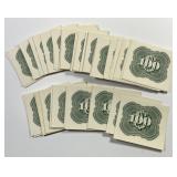 90+ American Bank Note Co $100 Intaglio Cards