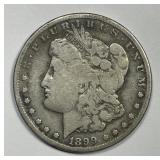 1899-S Morgan Silver $1 Good G+