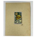 29c Numismatics Stamp Made Into 3D Art