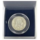 Black Madonna of Czestochowa Silver Medallion