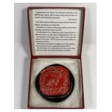 Chicago Coin Club 1000th Meeting Ceramic Medal