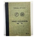 1892-1916 Barber Quarter Partial Set Library Album