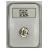 1960-D Roosevelt Dime Fatty Sample NGC SAMPLE