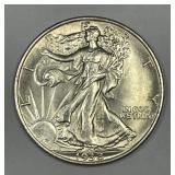 1938 Walking Liberty Silver Half Uncirculated BU