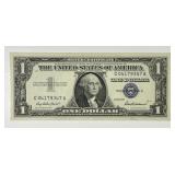 1957 $1 Silver Certificate Crisp Uncirculated CU