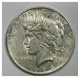 1926-D Peace Silver $1 Choice Extra Fine XF+