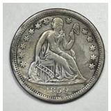 1859-O Seated Liberty Silver Dime Very Fine VF