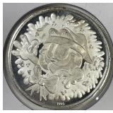 Garfield The Cat 1 Ounce .999 Silver Art Round