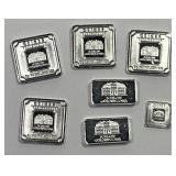 Geiger Edelmetalle Lot of Silver Bars 31 Grams