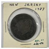 1787 New Jersey Colonial