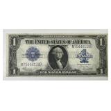 1923 $1 Silver Certificate Large Size Note AU