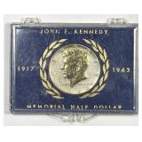 1964 Silver Kennedy Half Gold Toned in Holder