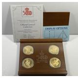 4-Medal Set Commemorating 500th Discovery America