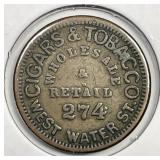 Civil War Token Aschermann & Co Milwaukee