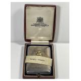 British Sterling Match Case in Original Case