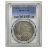 1902-O Morgan Silver $1 PCGS AU58