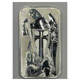 Archangel Michael 1 oz Silver Bar Scottsdale Mint