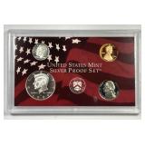 1999 Silver Proof Set Panel 4-Coins