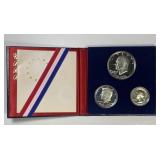 1976 Silver Bicentennial 3-Coin Proof Set