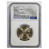 2018 Innovation $1 2019 FUN SHOW SAMPLE SLAB NGC