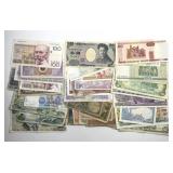 WORLD: Assortment of 50 Different Currency Notes