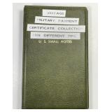 Album of 10 Different Military Payment Coupons MPC