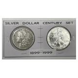1899/1999 Silver Dollar Century Set