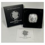 2021-D Morgan Silver $1 OGP Box & COA