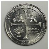 2019-W San Antonio Washington Quarter Ch AU