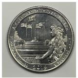 2019-W American Memorial Washington Quarter Ch AU