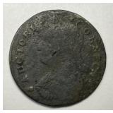 1787 Connecticut Colonial Bust Facing Left