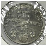 1927 Lucky Lindbergh Coin Spirit of St. Louis
