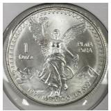 MEXICO: 1994 Silver Libertad 1 oz .999
