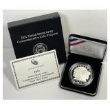 2011 US Army Commemorative Silver $1 Proof