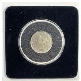 1883 Liberty Head V Nickel NO CENTS Variety AU