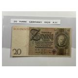 GERMANY: 1929 20 Mark