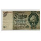 GERMANY: 1933 20 Mark Reichsbanknote