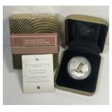 AUSTRALIA: 2006 Silver $1 Colorized Year Of Dog