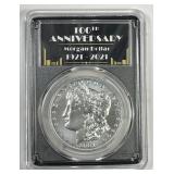 2021-P Morgan Silver $1 PCGS MS70 First Day Issue