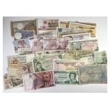 Assortment of 50 Different Foreign Currency Notes