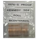 1976-S Bicentennial Kennedy Half Proof Roll #2