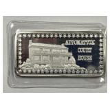Appomattox Court House 1 Ounce .999 Silver Bar