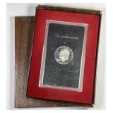 1973-S Proof Silver Eisenhower $1 "Brown IKE"