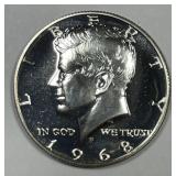 1968-S Proof Kennedy Silver Half PRF