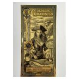 2025 Florida 5 Goldbacks Pirate Woman