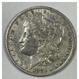 1880 Morgan Silver $1 Extra Fine XF