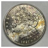 1921-D Morgan Silver $1 Brilliant Uncirculated BU