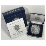 2025-P Morgan Silver Dollar Uncirculated Box & COA