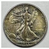 1935 Walking Liberty Silver Half Extra Fine XF